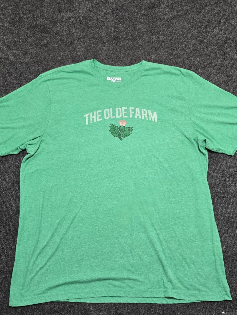 The Olde Farm Golf Course Tee XL Green Next Level Apparel Soft Graphic T‑Shirt S - Picture 7 of 8
